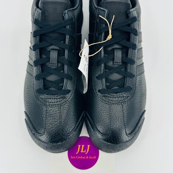 Adidas Unisex Youth Kids Samoa J Sneakrs Core Black Triple Black JH6750 Size 7Y - Picture 4 of 12